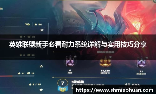 英雄联盟新手必看耐力系统详解与实用技巧分享