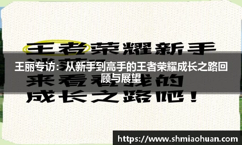 王丽专访：从新手到高手的王者荣耀成长之路回顾与展望